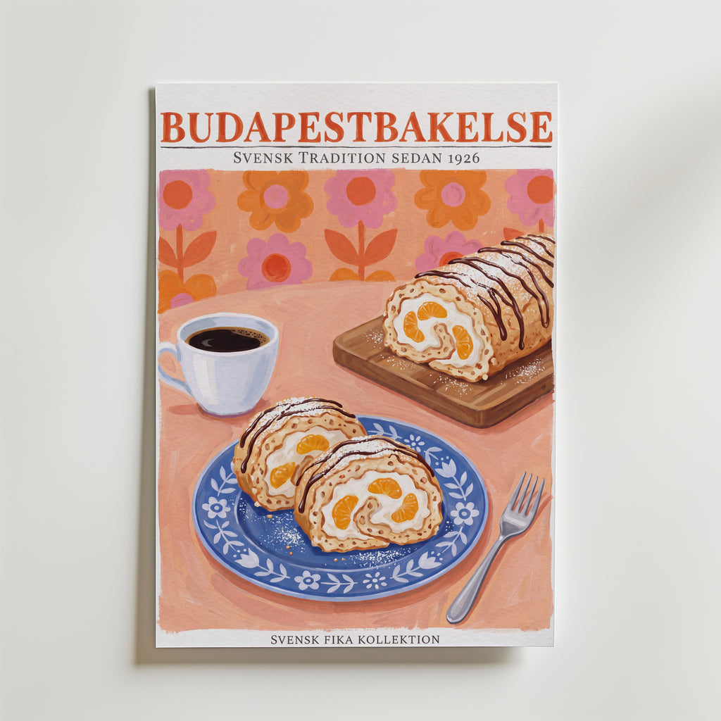 Budapestbakelse Poster – produktbild