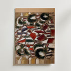 Fernand Leger The Village in the Forest 1914 Poster – canvas utan passepartout