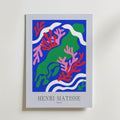 Henri Matisse Lagoon Poster – med passepartout