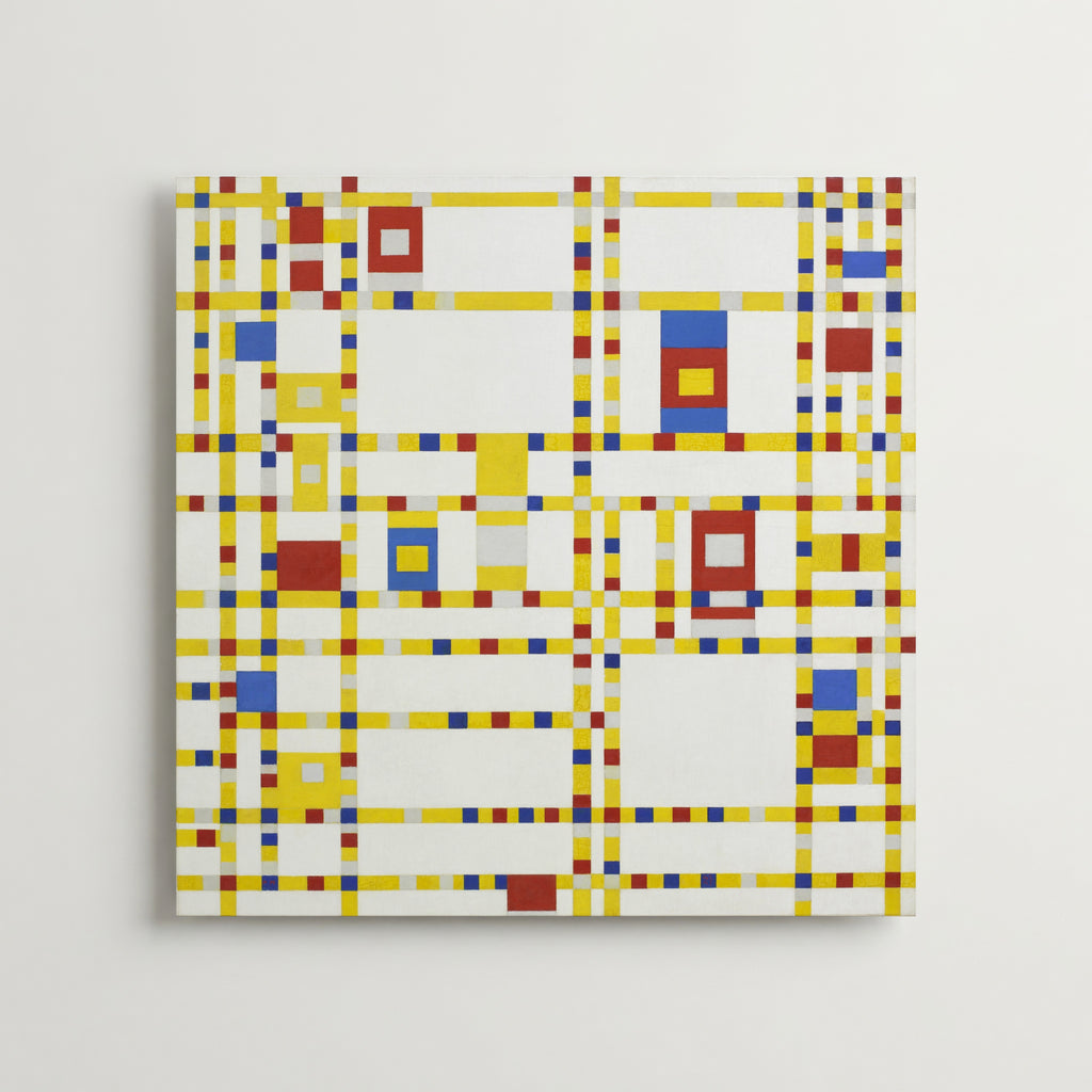 Piet Mondrian Broadway Boogie Woogie 1943 Poster – produktbild
