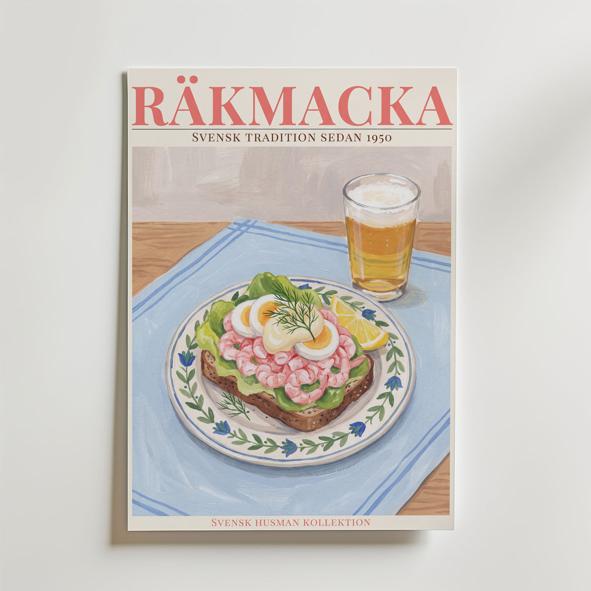 Räkmacka Poster – produktbild