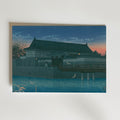 Hasui Kawase Hirakawa Gate 1930 Poster – utan passepartout