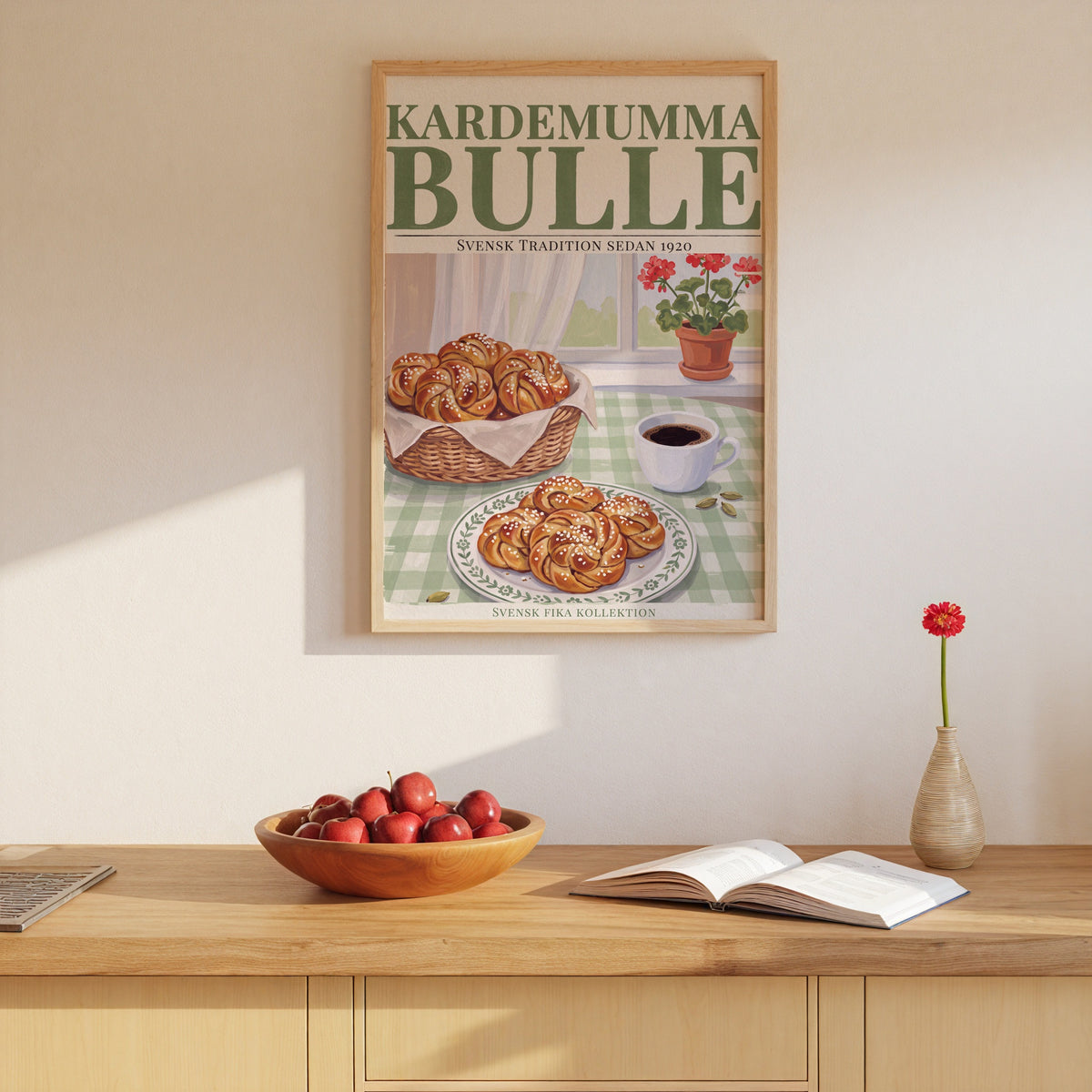 Kardemummabulle Poster – i rum 1