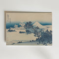 Katsushika Hokusai Shichiri Beach in Sagami Province 1831 Poster – utan passepartout