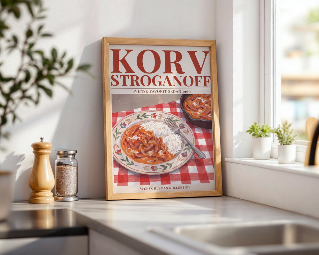 Korv Stroganoff Poster – i rum 1