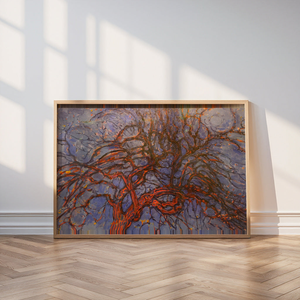 Piet Mondrian Evening Red Tree 1910 Poster – i rum 1