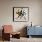 Wassily Kandinsky On White II 1923 Poster – inramad 1