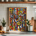 Fernand Leger The Musicians Poster – i rum 1