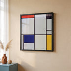 Piet Mondrian Tableau I 1921 Poster – inramad 2