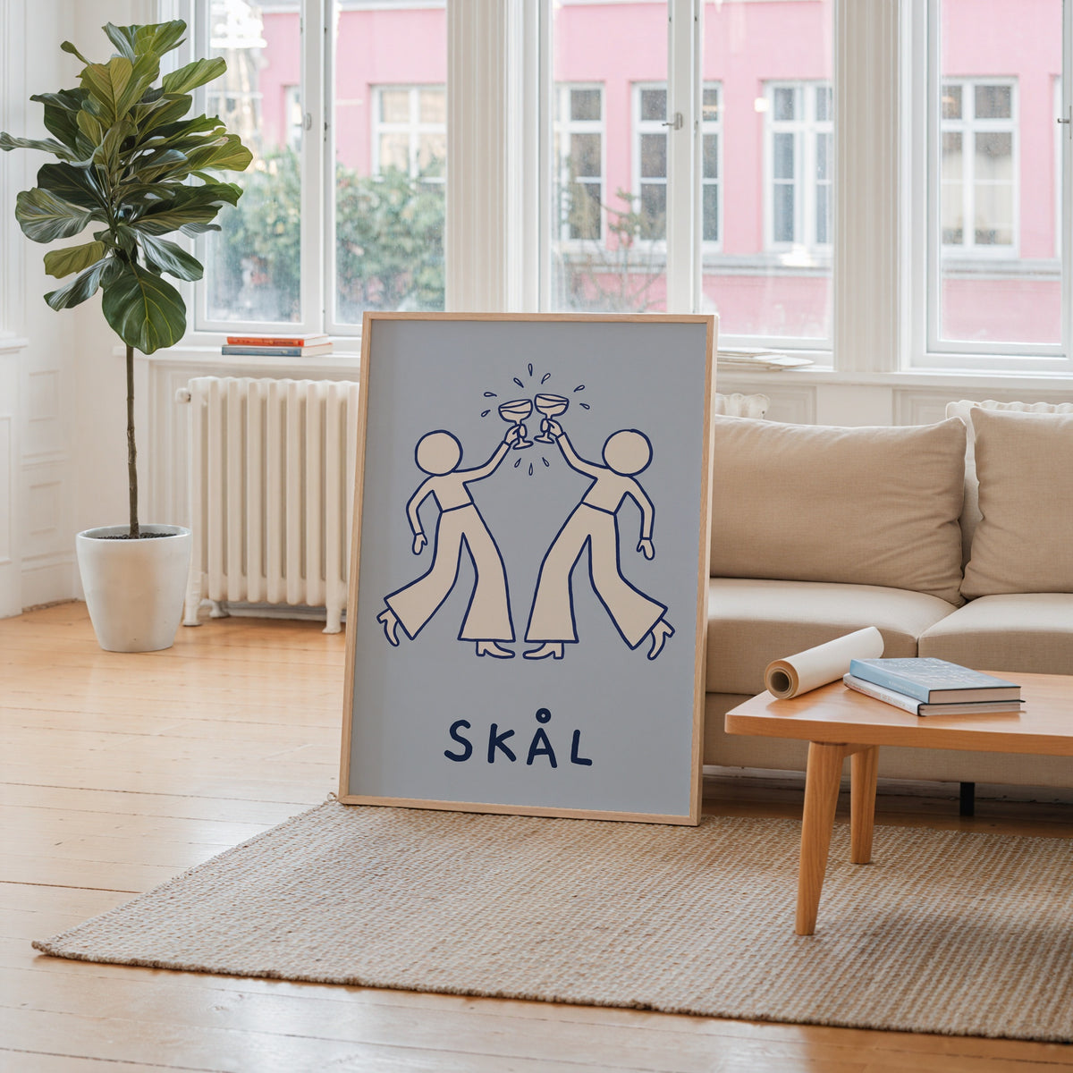 Skål Poster – i rum 1
