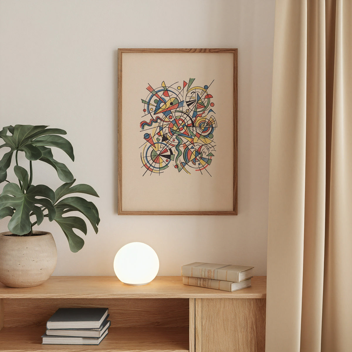 Wassily Kandinsky Little Worlds Poster – i rum 1