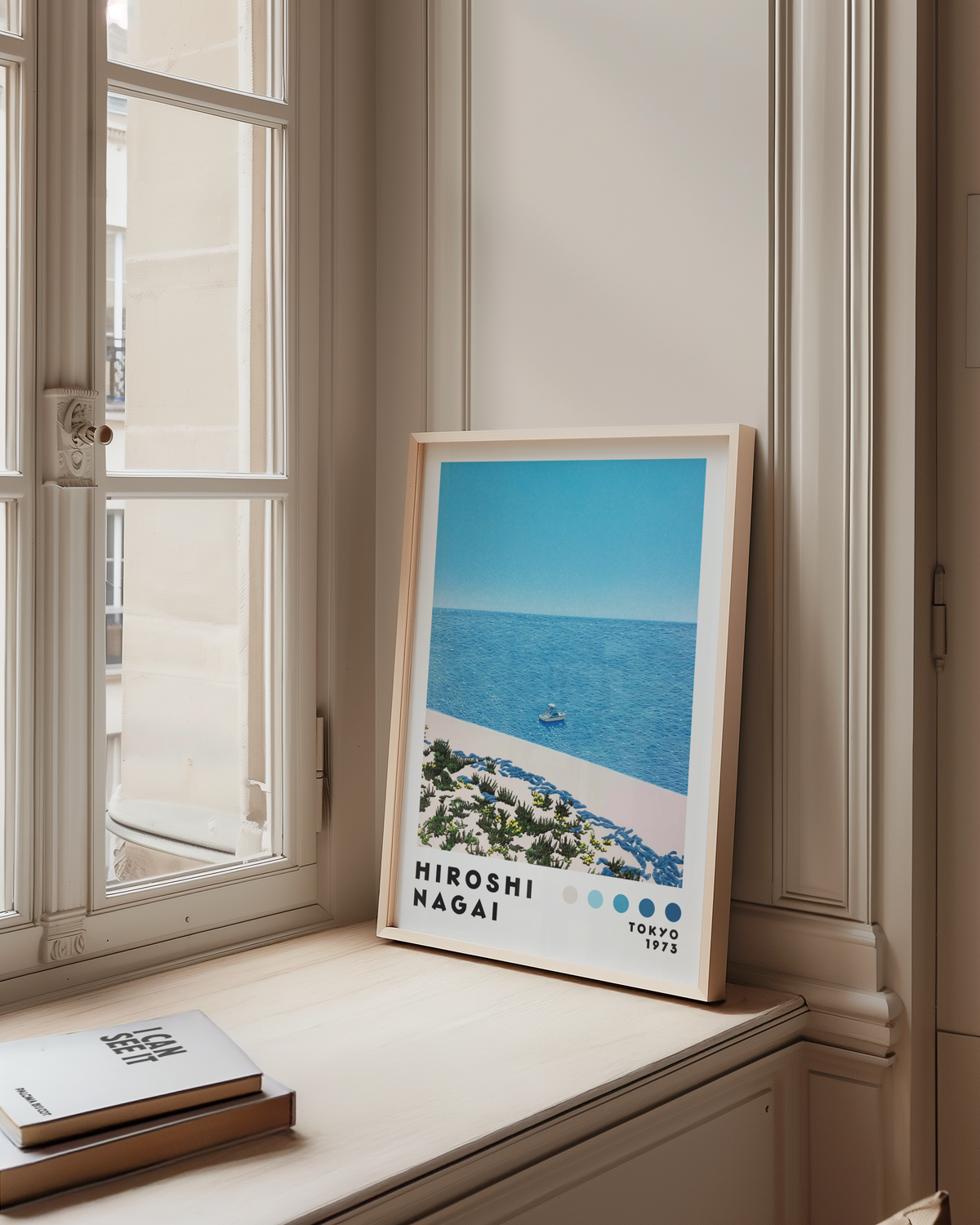 Hiroshi Nagai Solitude by poster visualiserad på vägg – från Bozetto i hög kvalitet