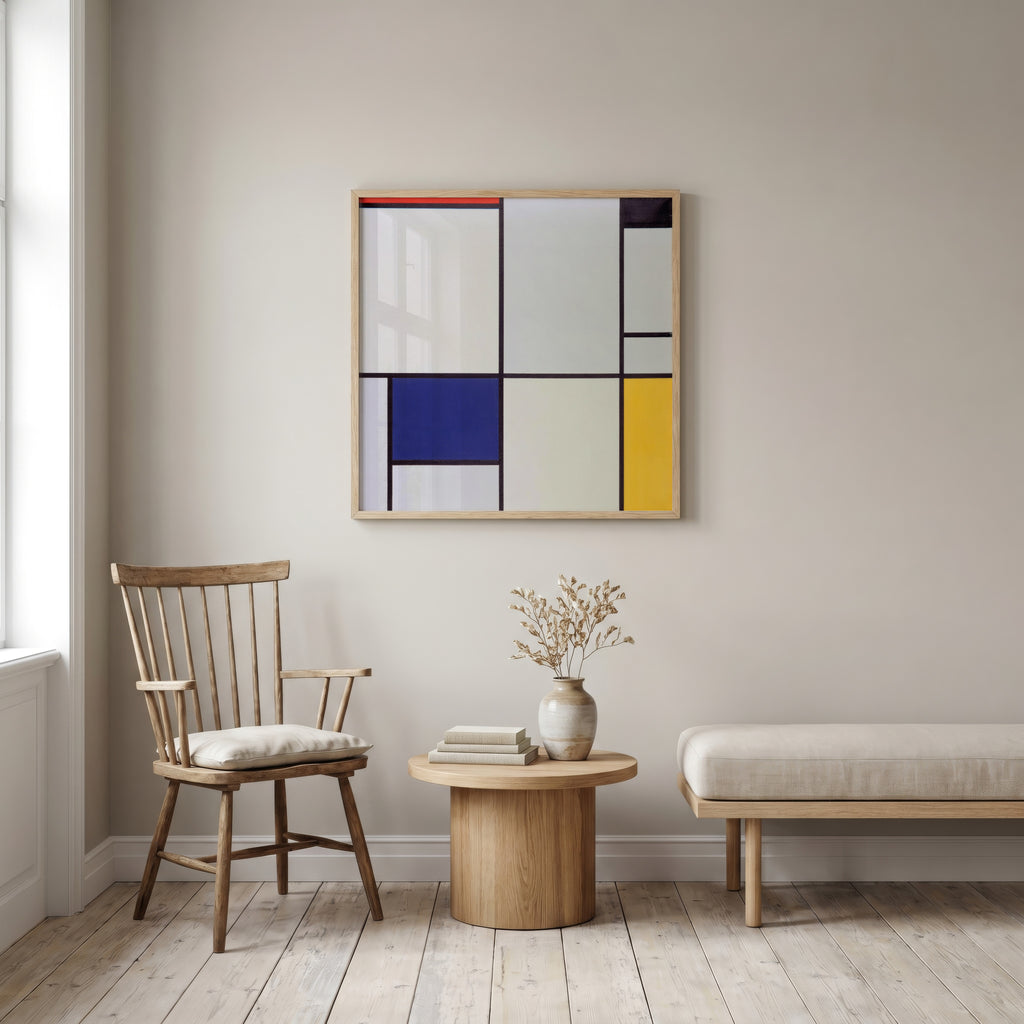 Piet Mondrian Tableau I 1921 Poster – inramad 3
