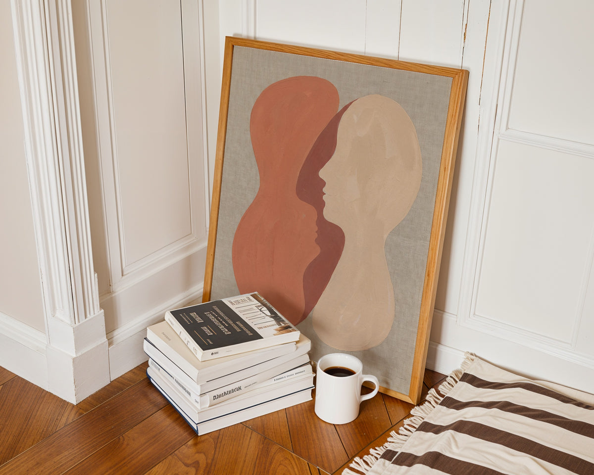 Abstract Kiss Poster – i rum 2