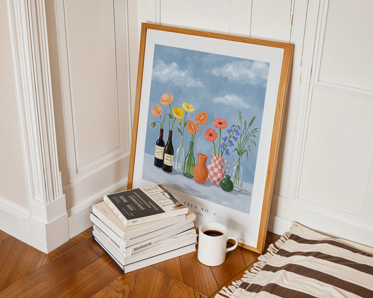 Bottled Garden Sky Poster – i rum 2