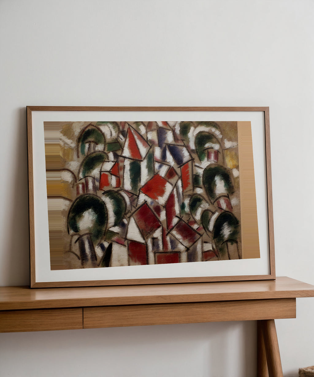 Fernand Leger The Village in the Forest 1914 Poster – i rum 4