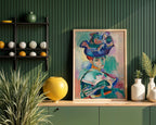 Henri Matisse Woman with a Hat 1905 Poster – i rum 2