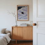 Hidden Cat Snowdrift Poster – i rum 2