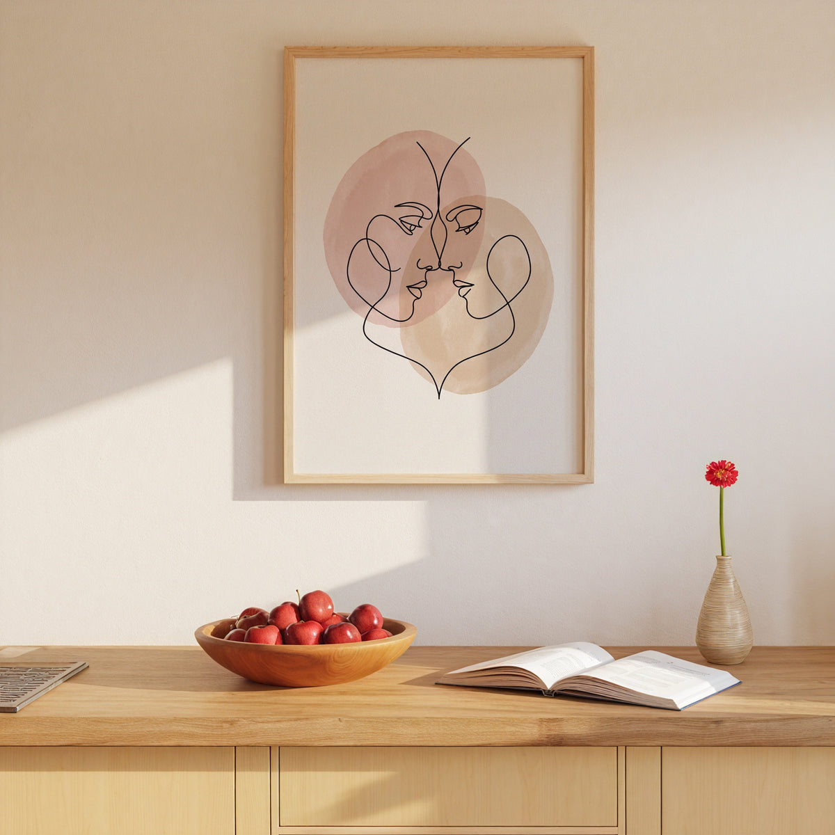 One Line Love Poster – i rum 2