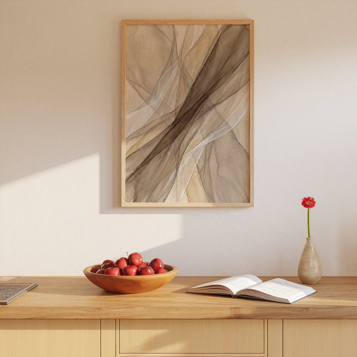 Sepia Veil Poster – i rum 2