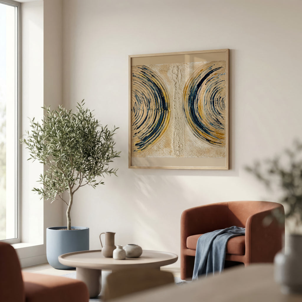 Sonia Tondkar Två Halvmånar Poster – inramad 4