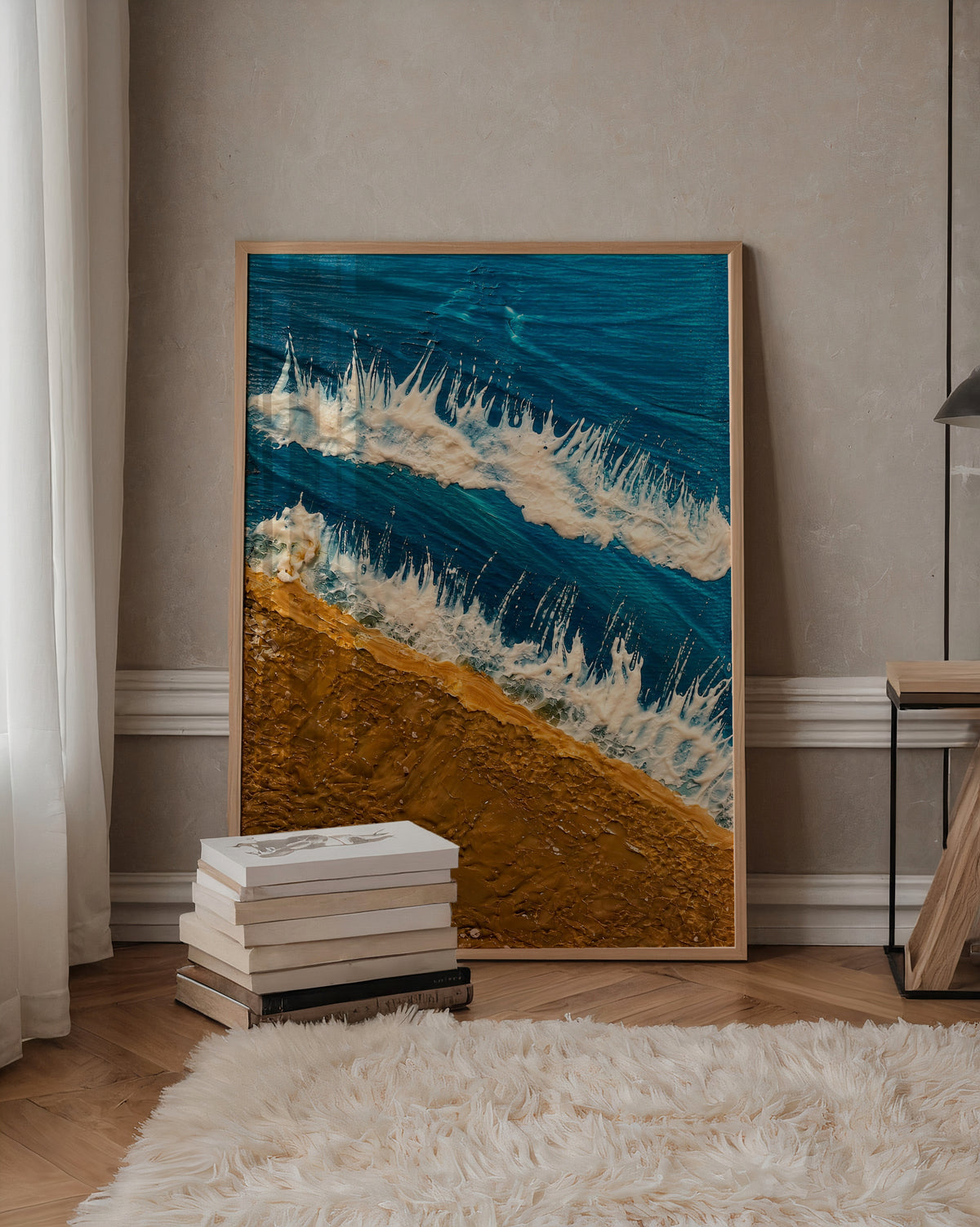 Sonia Tondkar Vågbrus Poster – i rum 3