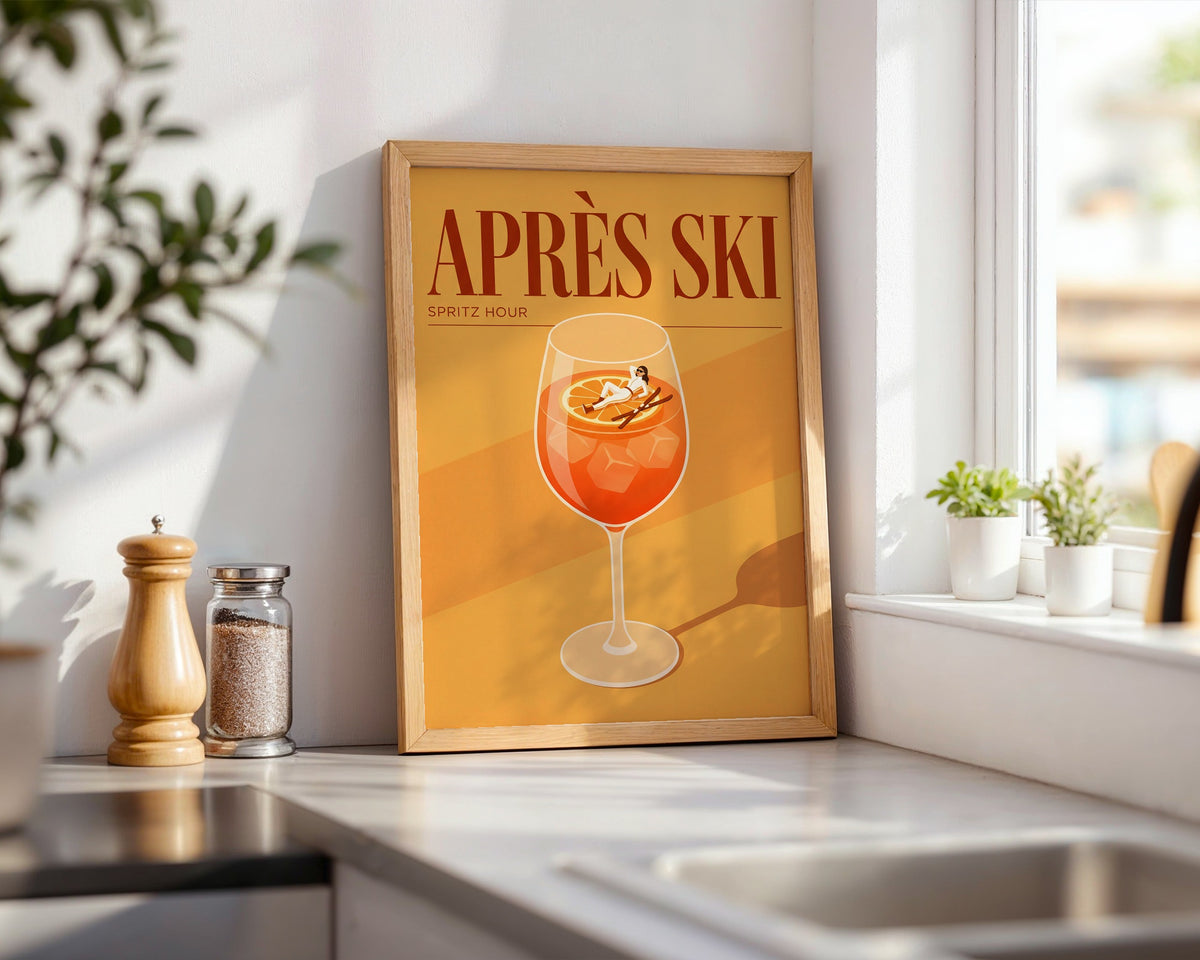 Après Ski Spritz Hour Poster – i rum 3