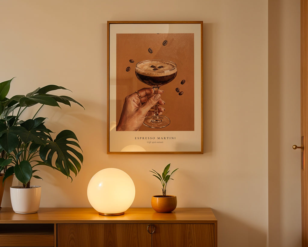 Espresso Martini Coupe Poster – i rum 3