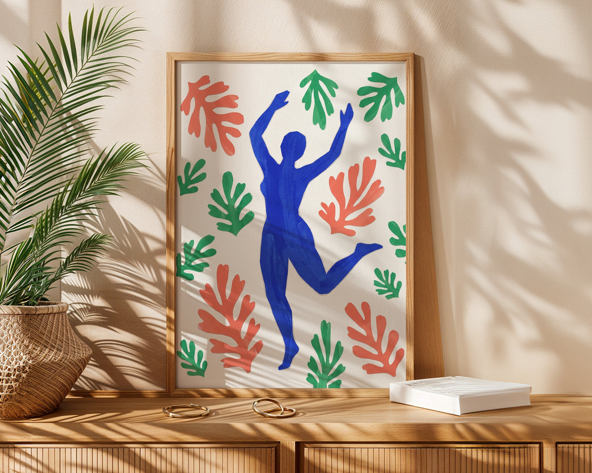 Henri Matisse Blue Dancer Poster – i rum 3