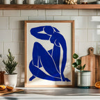 Henri Matisse Blue Nude II 1952 Poster – i rum 3