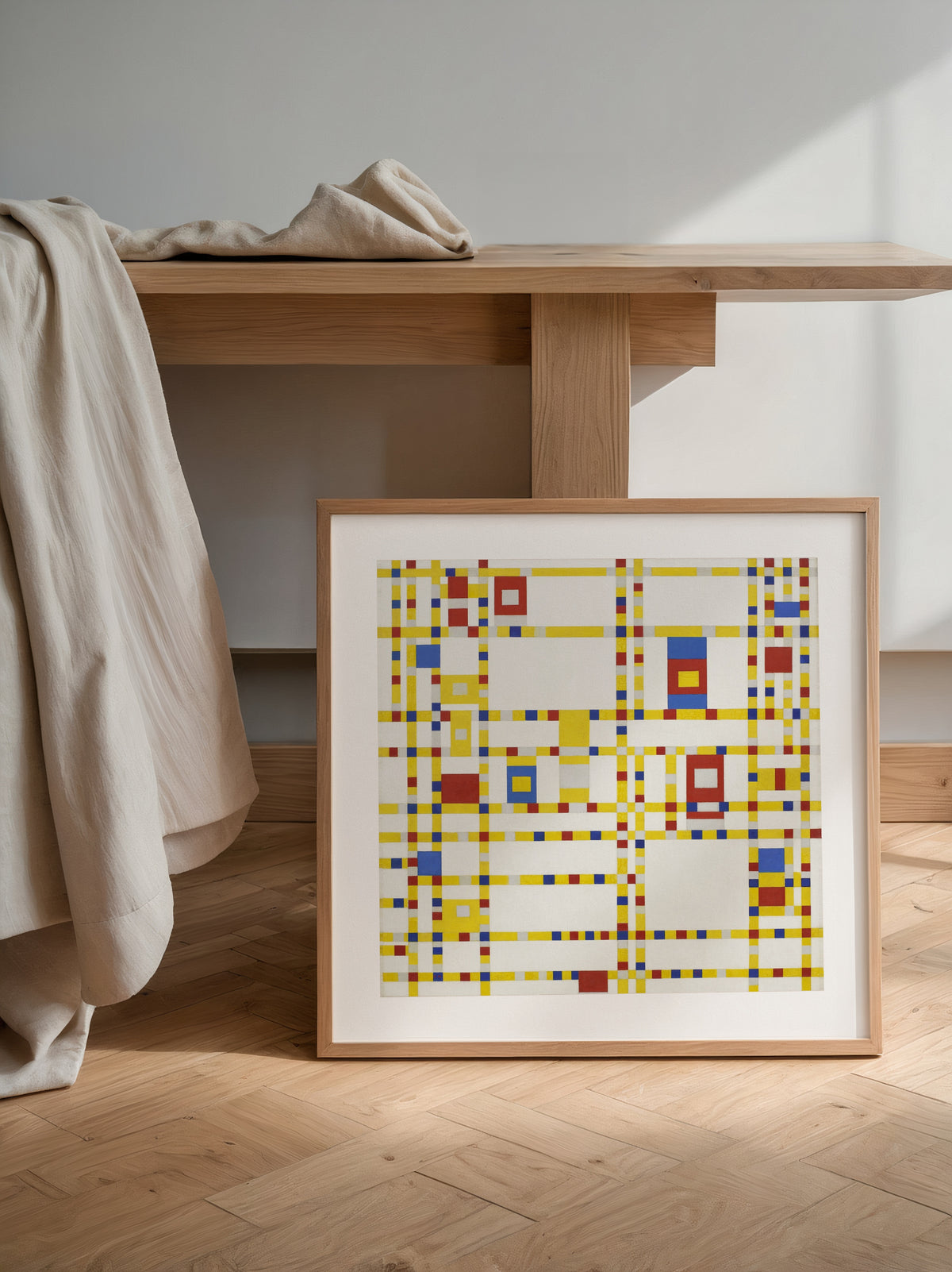 Piet Mondrian Broadway Boogie Woogie 1943 Poster – i rum 1