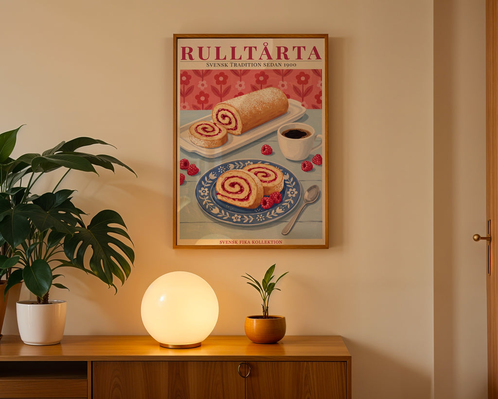 Rulltårta Poster – i rum 4