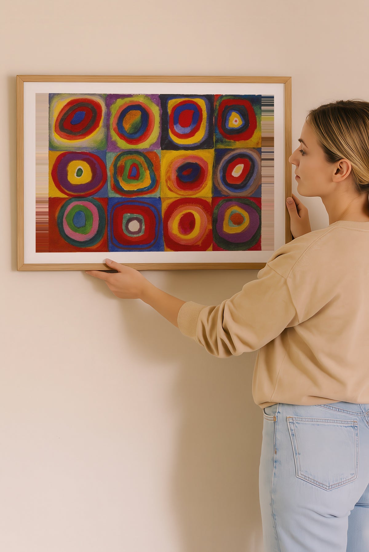Wassily Kandinsky Squares with Concentric Circles 1913 Poster – i rum 5