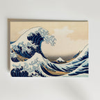 The Great Wave Poster – canvas utan passepartout
