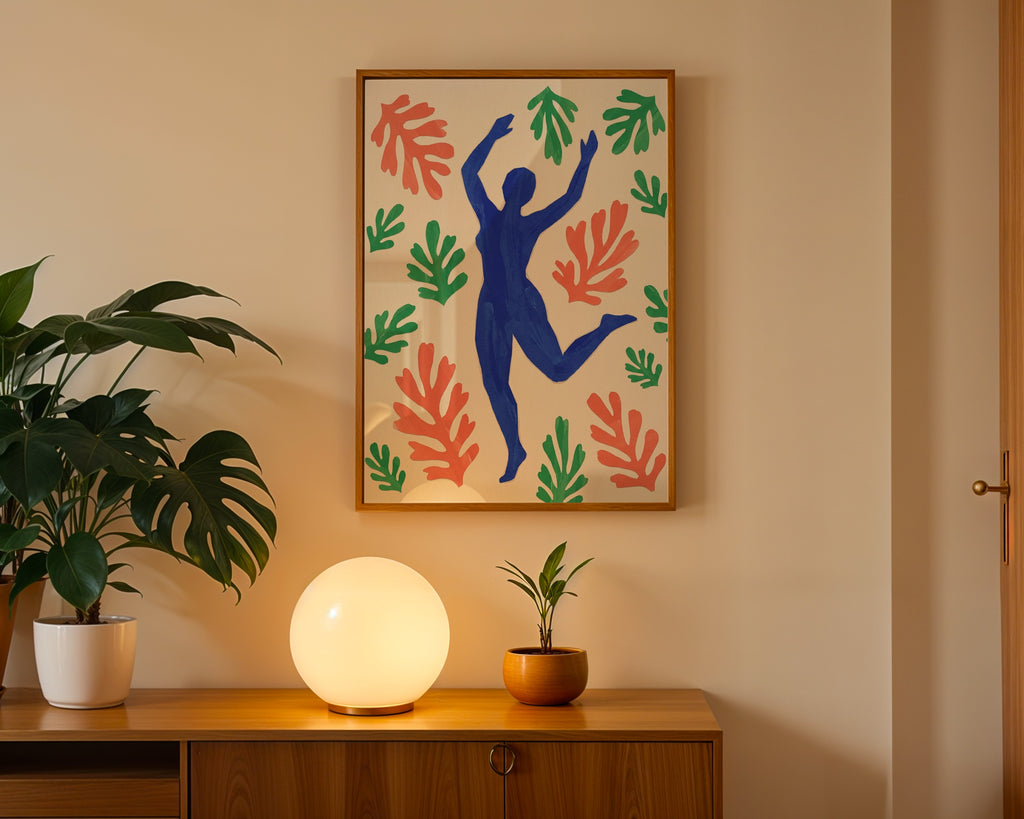 Henri Matisse Blue Dancer Poster – i rum 4