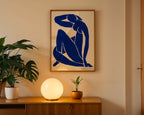 Henri Matisse Blue Nude II 1952 Poster – i rum 4