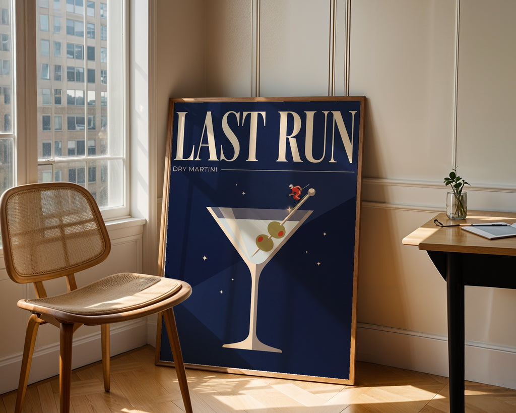 Midnight Olive Run Poster – i rum 4
