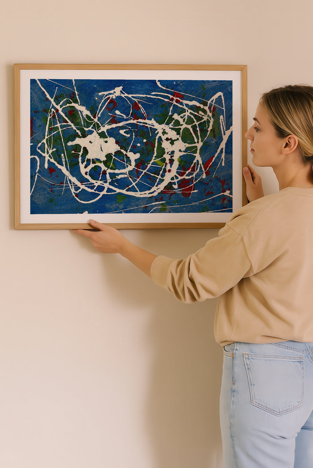 Sonia Tondkar Vita Spår Poster – i rum 6