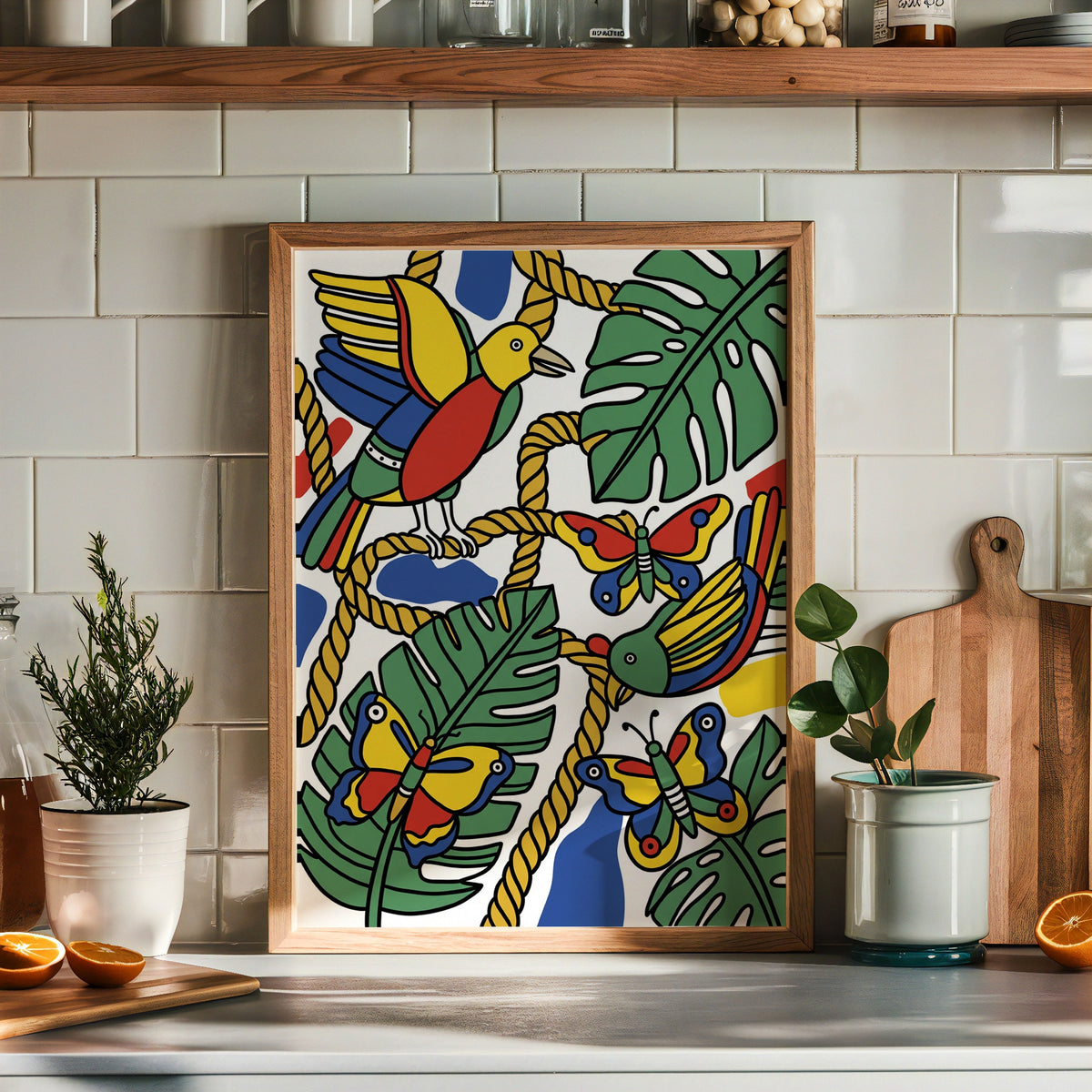 Fernand Leger Birds and Butterflies Poster – i rum 5