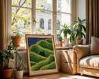 Hidden Cat Meadow Poster – i rum 5