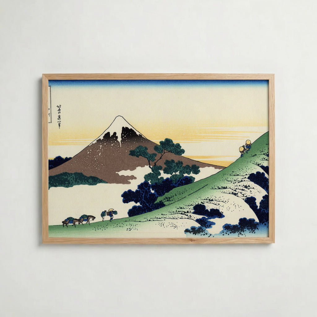 Katsushika Hokusai Inume Pass 1831 Poster – ekram