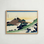 Katsushika Hokusai Inume Pass 1831 Poster – ekram