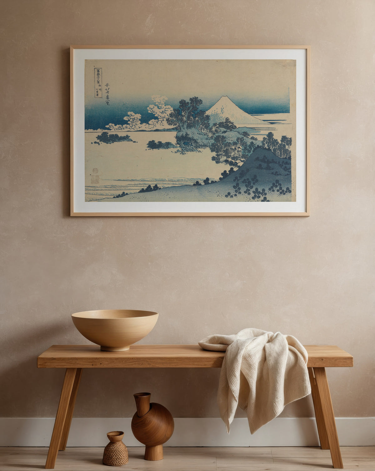 Katsushika Hokusai Shichiri Beach in Sagami Province 1831 Poster – i rum 6