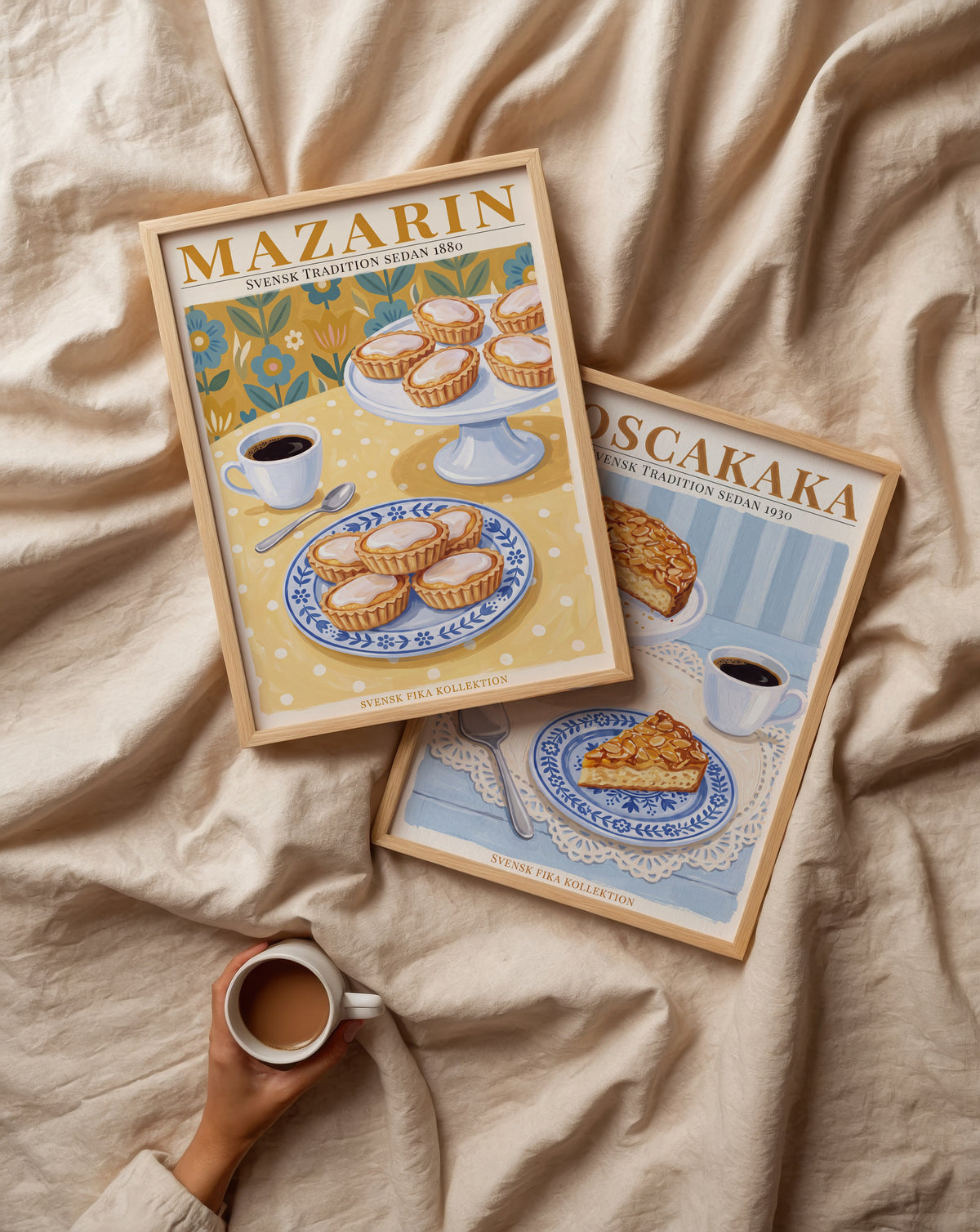 Mazarin Poster – två posters i rum 1