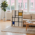Piet Mondrian Quiet Composition Poster – i rum 5