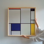 Piet Mondrian Tableau I 1921 Poster – i rum 3