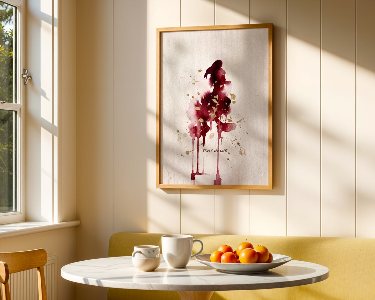 Trust No One Poster – i rum 5