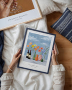 Bottled Garden Sky Poster – två posters i rum 1