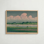 Hasui Kawase Lake Teganuma 1930 Poster – ekram