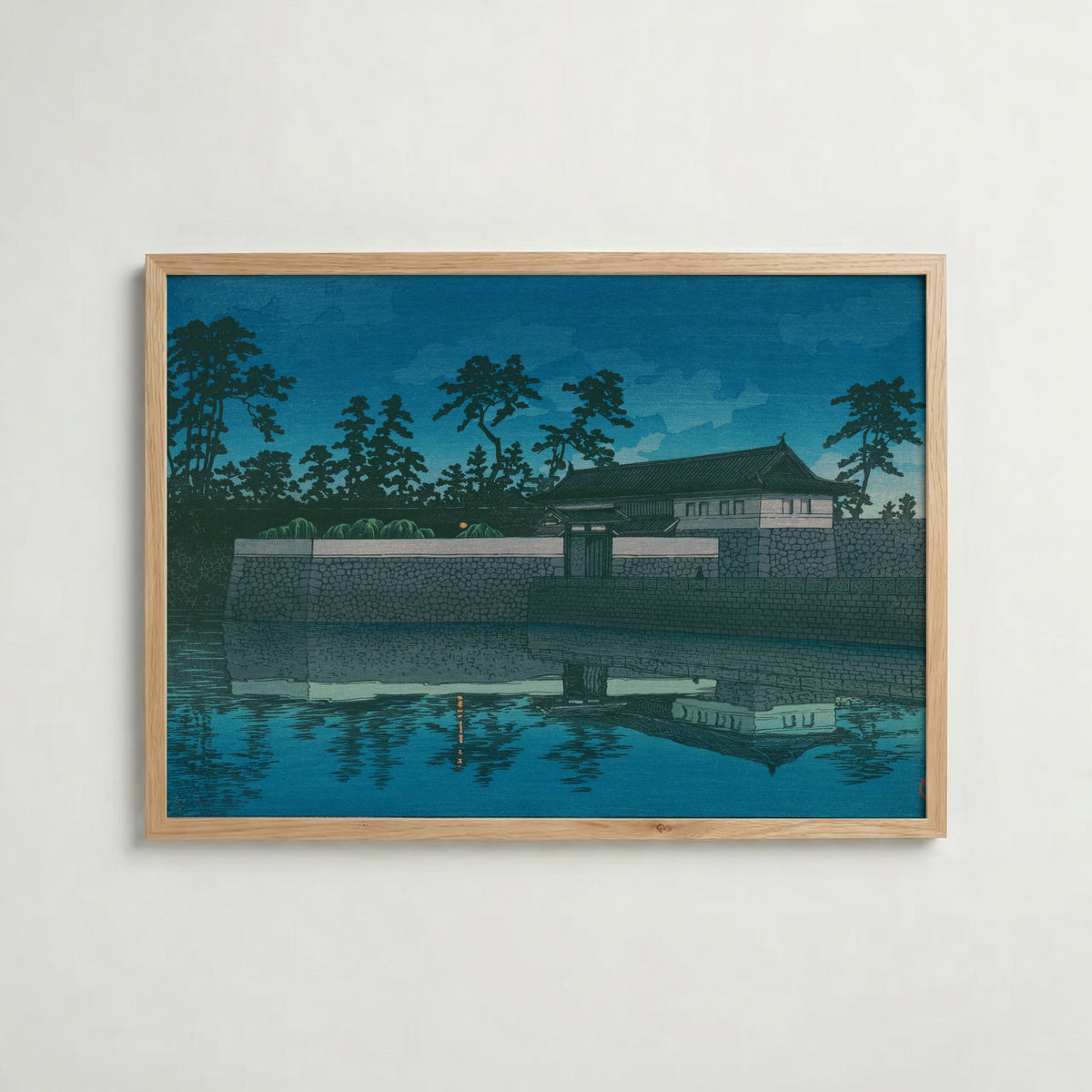 Hasui Kawase Sakurada Gate 1928 Poster – ekram